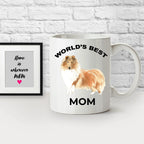 Collie Best Dog Mom coffee mug
