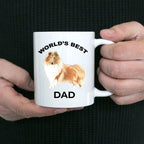 Collie Dog best Dad coffee mug