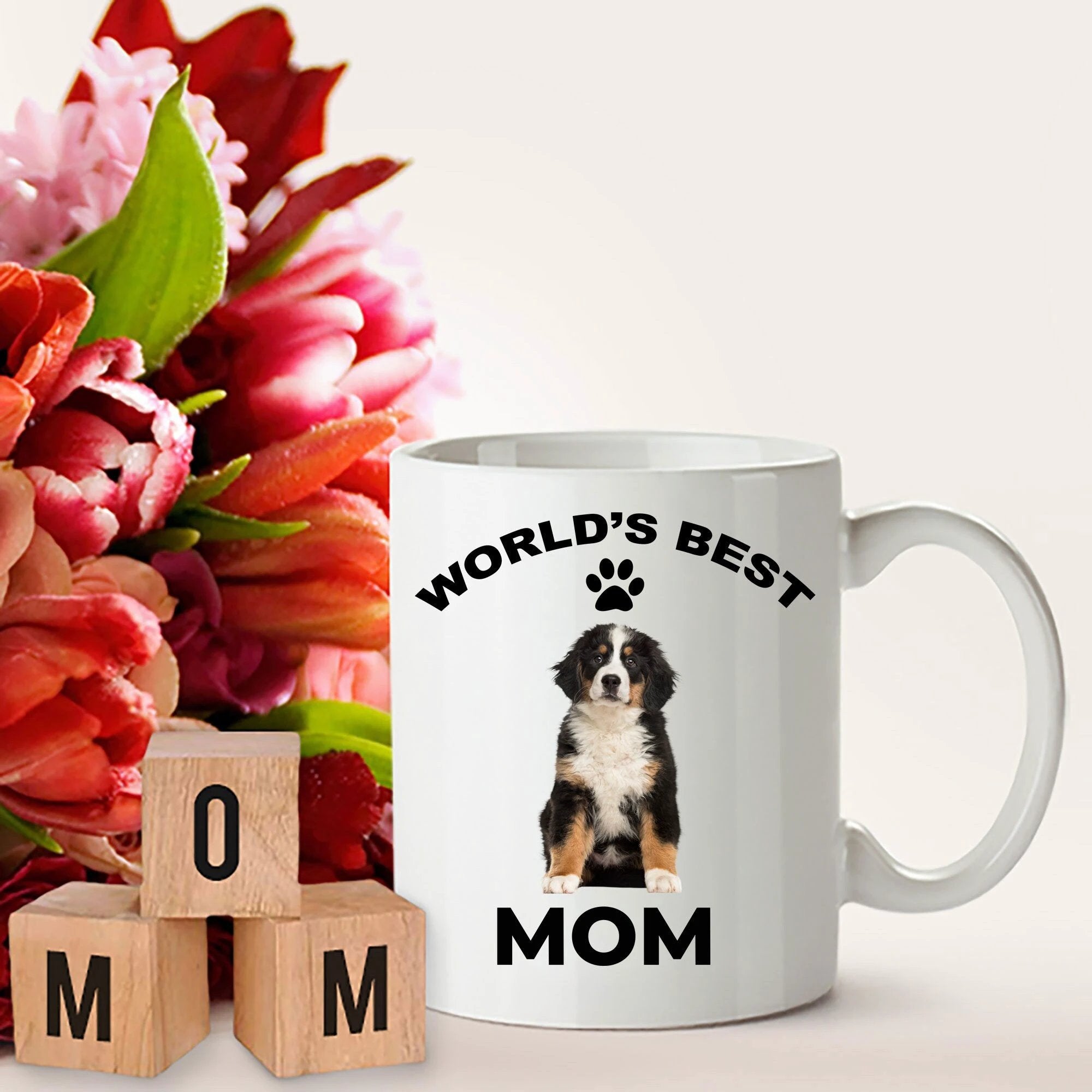 Bernese Mountain Dog Best Mom coffee mug