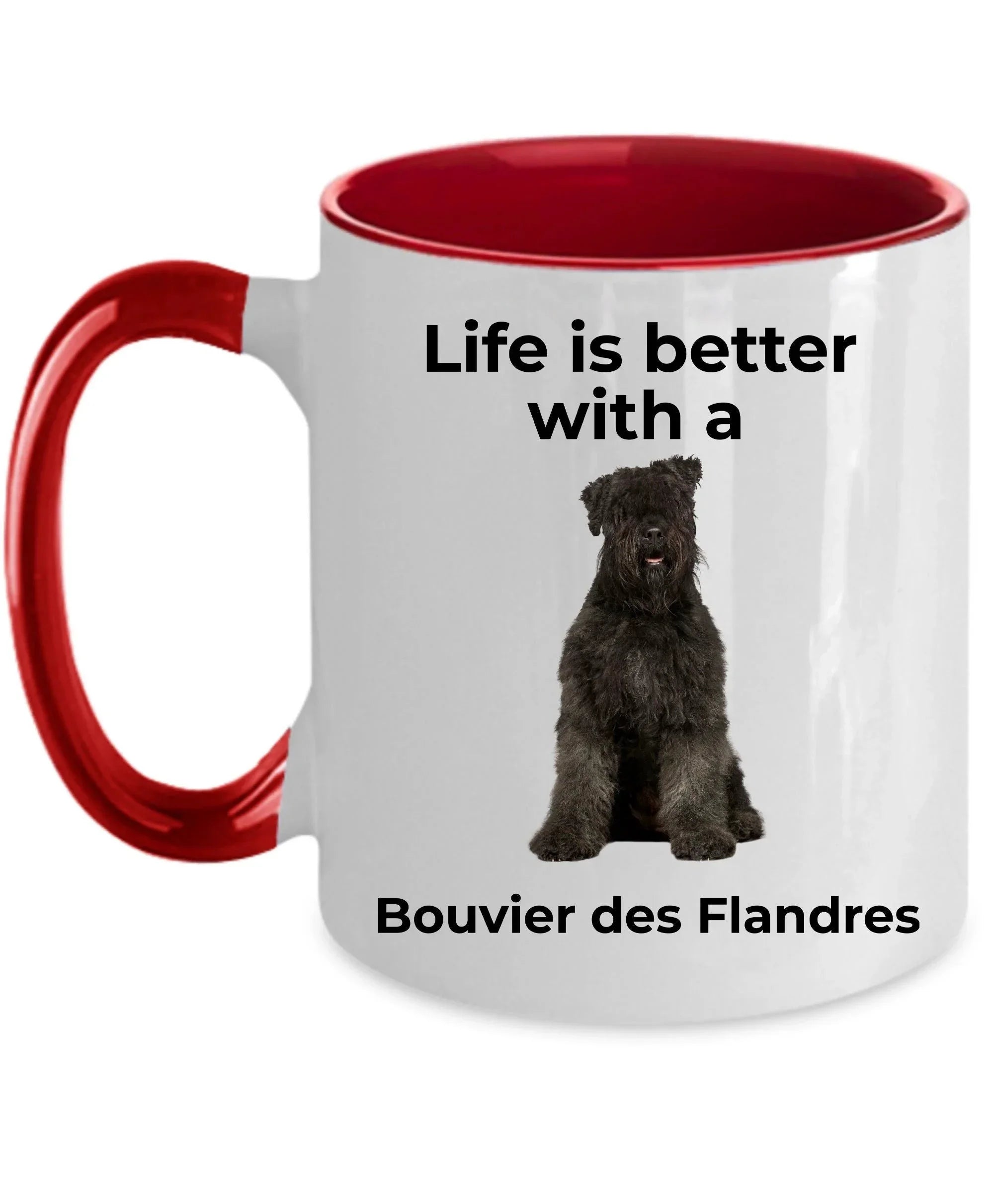 Bouvier des Flandres Coffee Mug - Life is Better