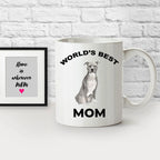 American Staffordshire Terrier Best Dog Mom coffee mug