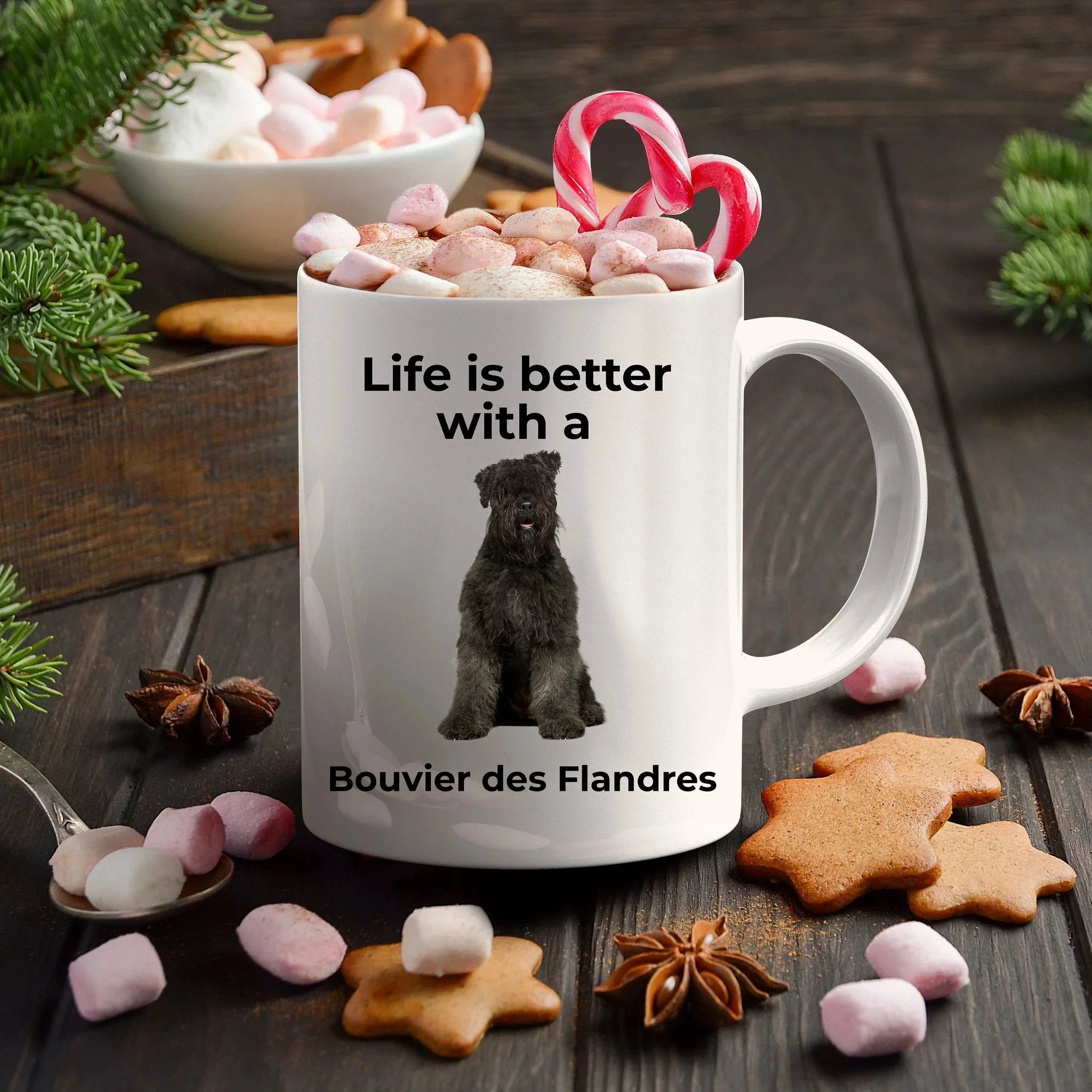 Bouvier des Flandres Coffee Mug - Life is Better