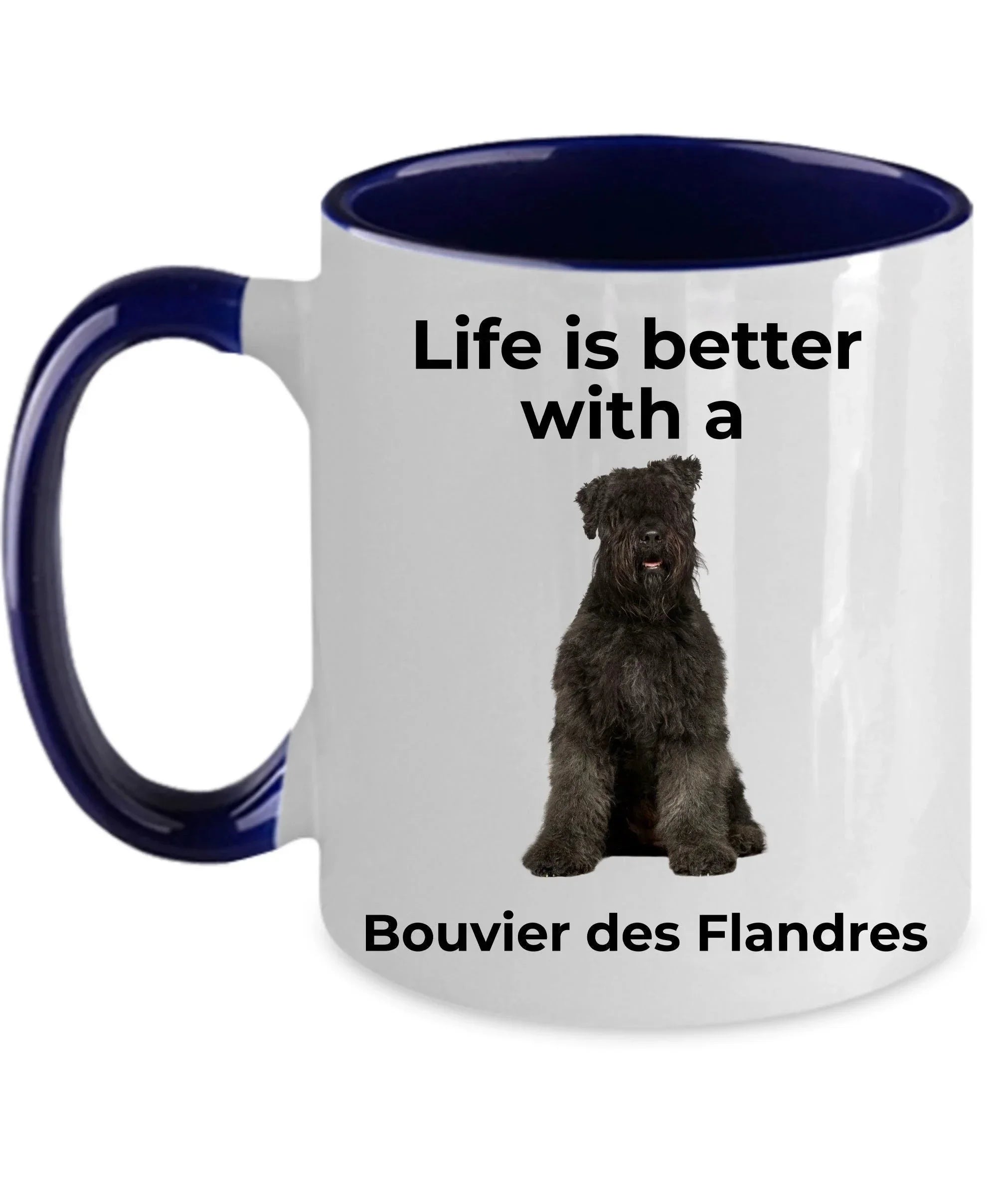 Bouvier des Flandres Coffee Mug - Life is Better