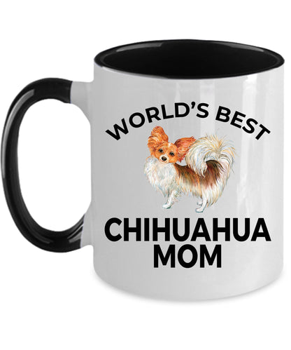 Chihuahua Long Haired Dog Mom Mug - Mallard Moon Gift Shop