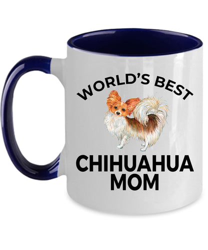 Chihuahua Long Haired Dog Mom Mug - Mallard Moon Gift Shop