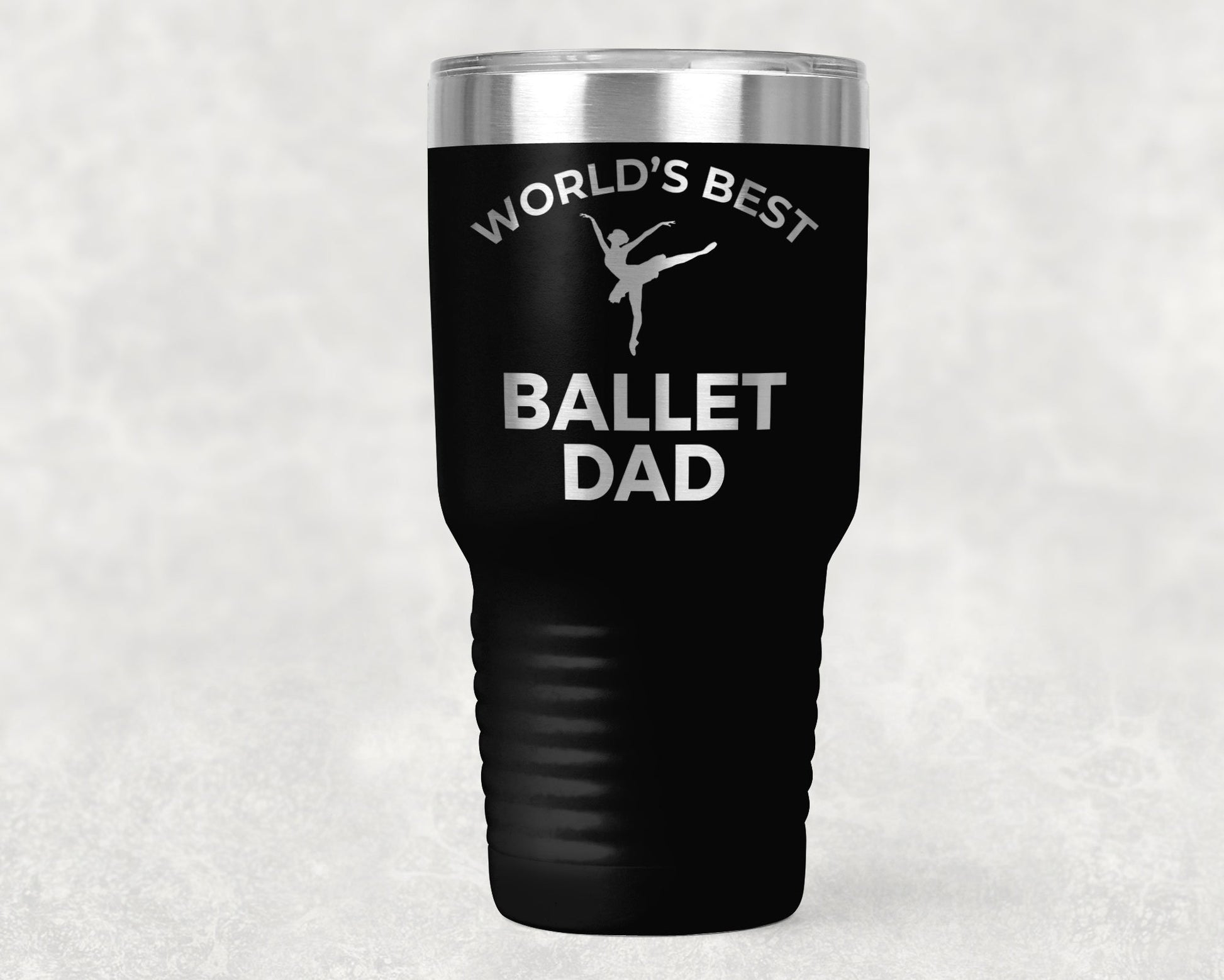 Ballet Dad Laser Etched Color Polar Camel Large 30oz Tumbler - Mallard Moon Gift Shop