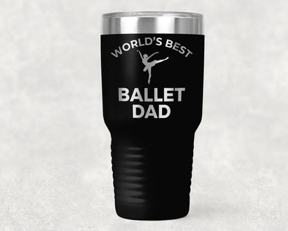 Ballet Dad Laser Etched Color Polar Camel Large 30oz Tumbler - Mallard Moon Gift Shop