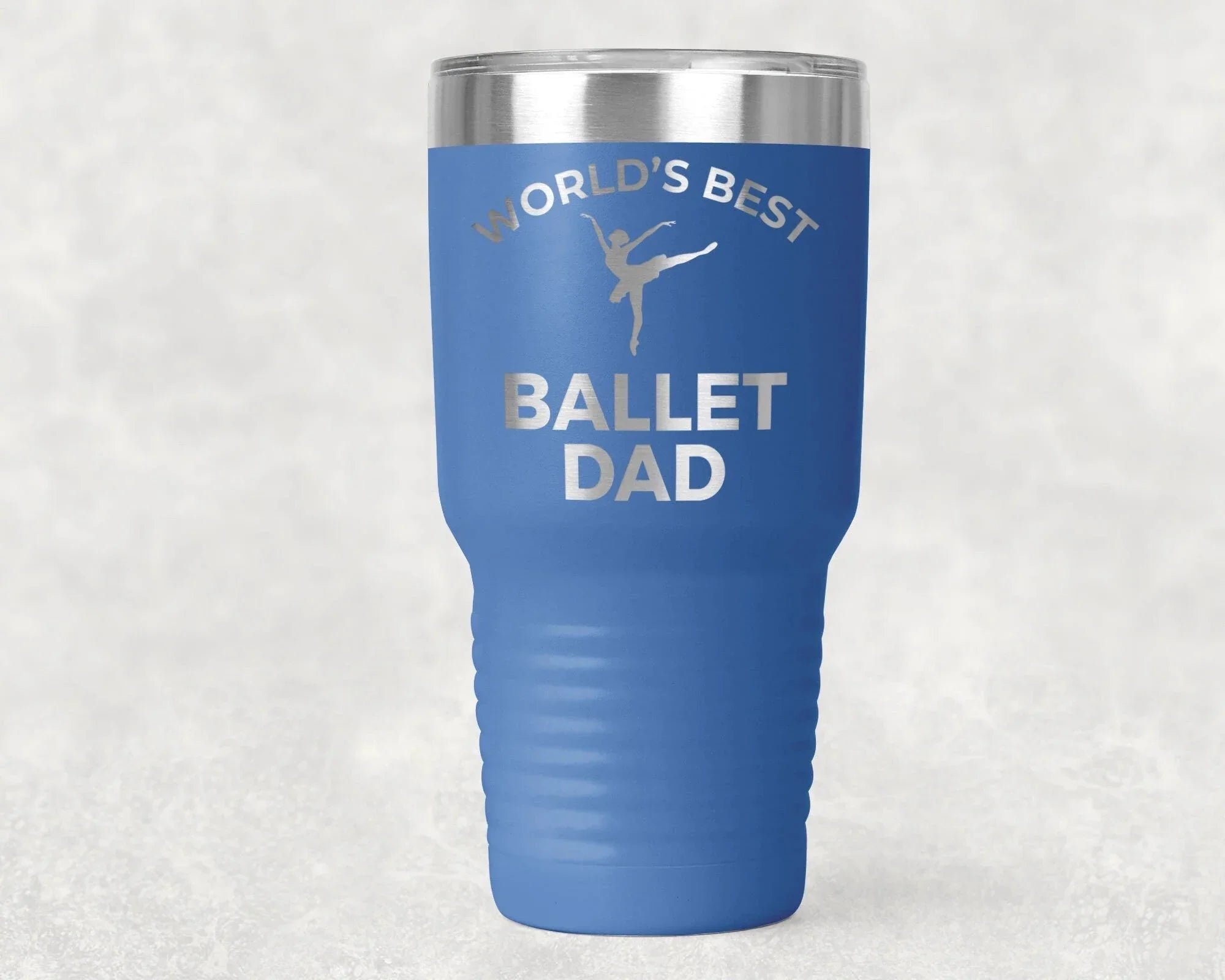 Ballet Dad Laser Etched Color Polar Camel Large 30oz Tumbler