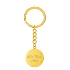 Dad of the Year Award Key Chain with optional Engraving