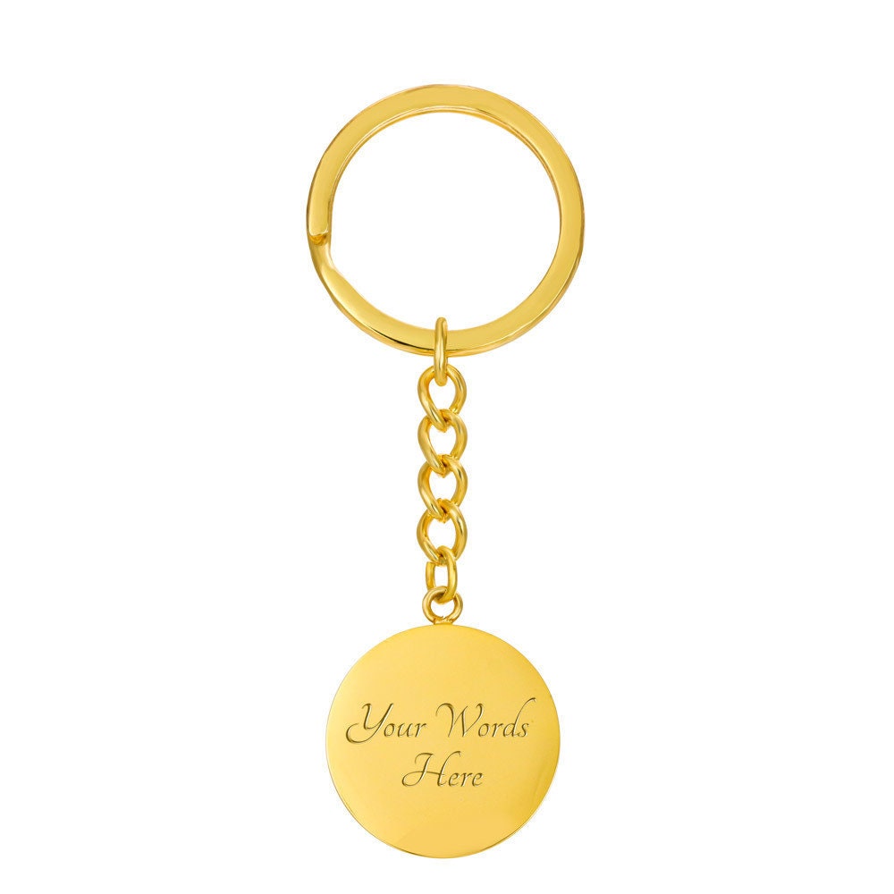 Dad of the Year Award Key Chain with optional Engraving - Mallard Moon Gift Shop