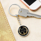 Dad of the Year Award Key Chain with optional Engraving