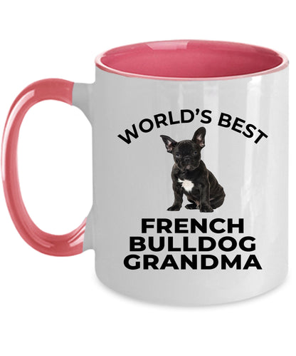 French Bulldog Grandma Puppy Dog Coffee Mug