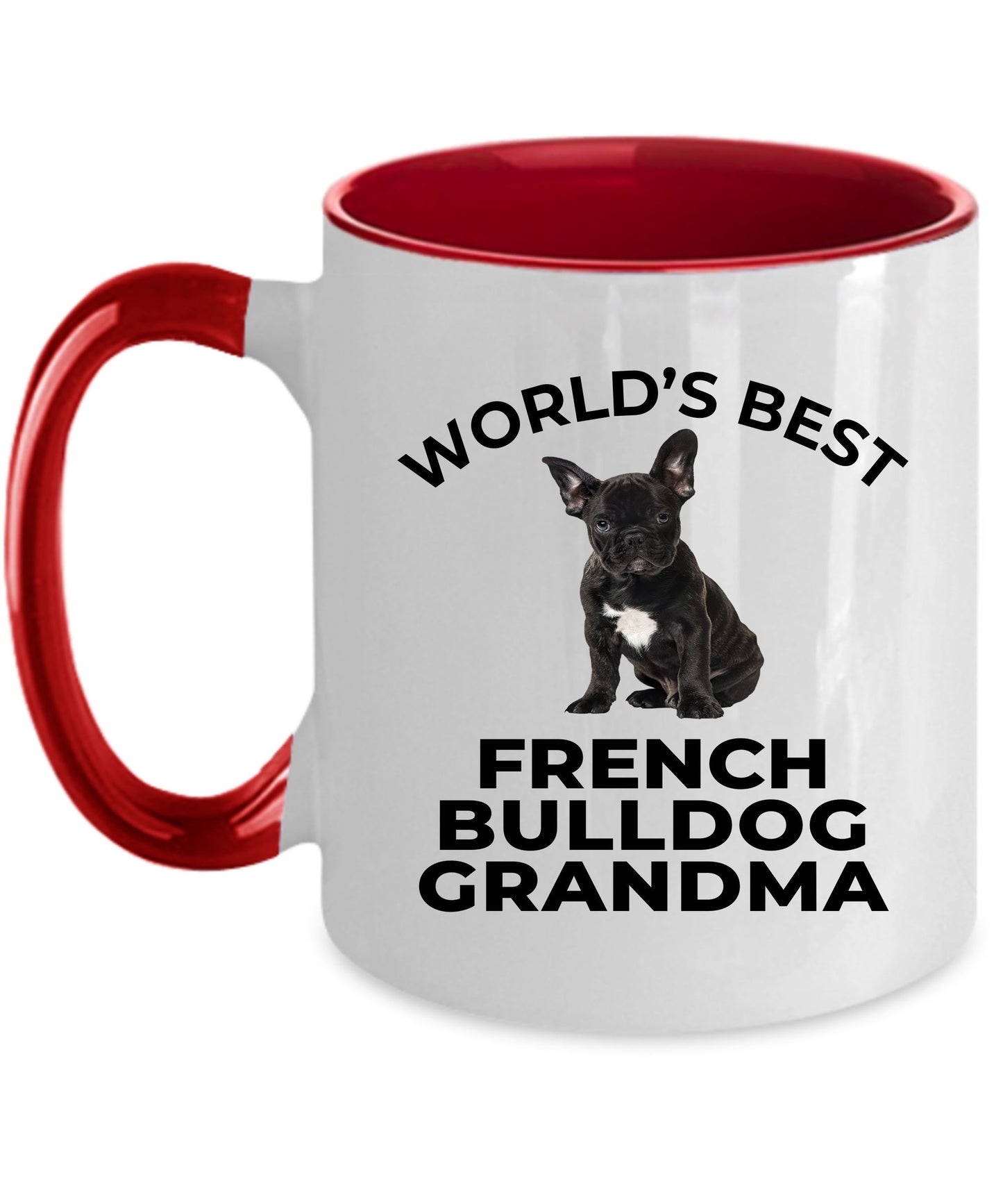 French Bulldog Grandma Puppy Dog Coffee Mug