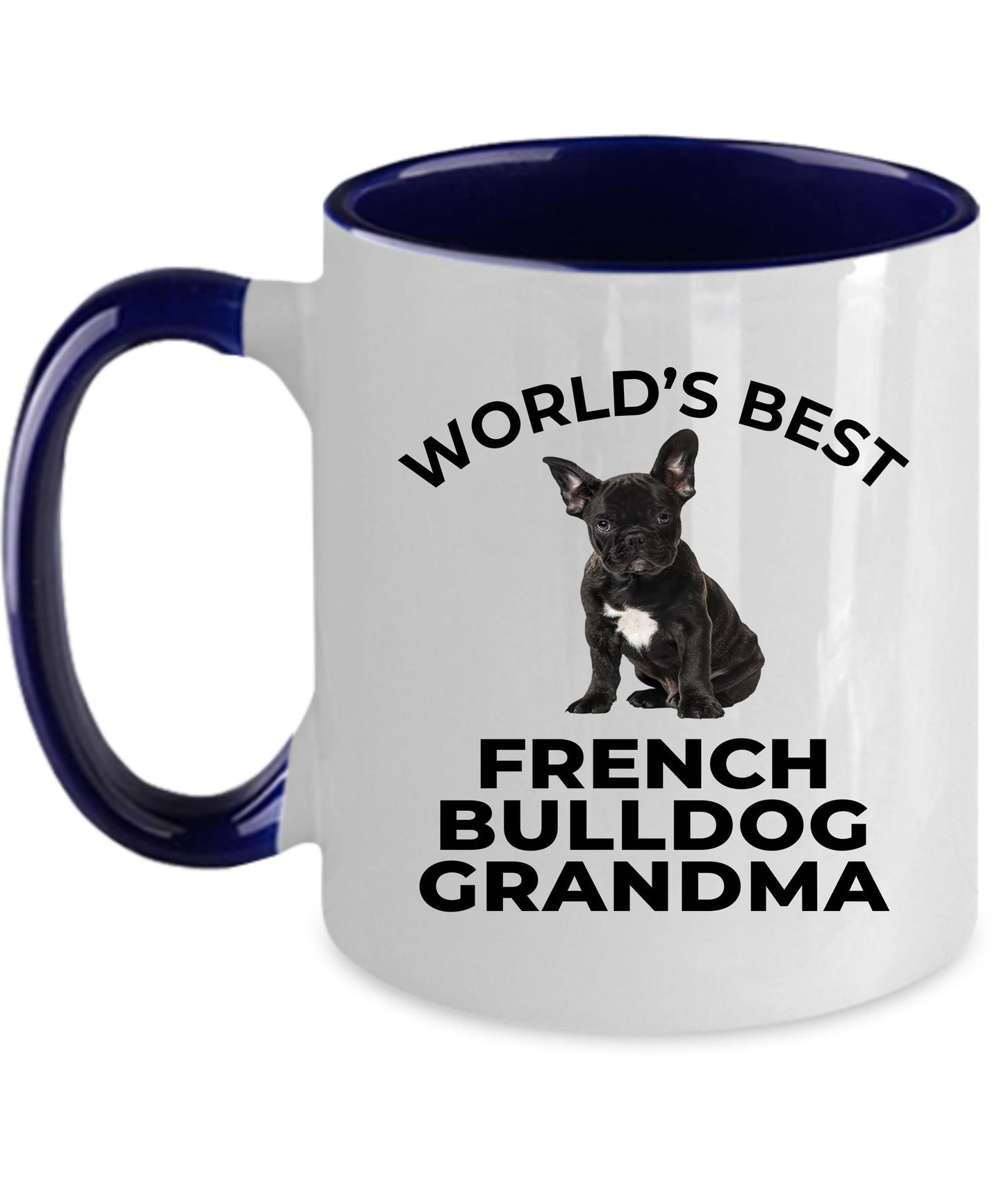 French Bulldog Grandma Puppy Dog Coffee Mug