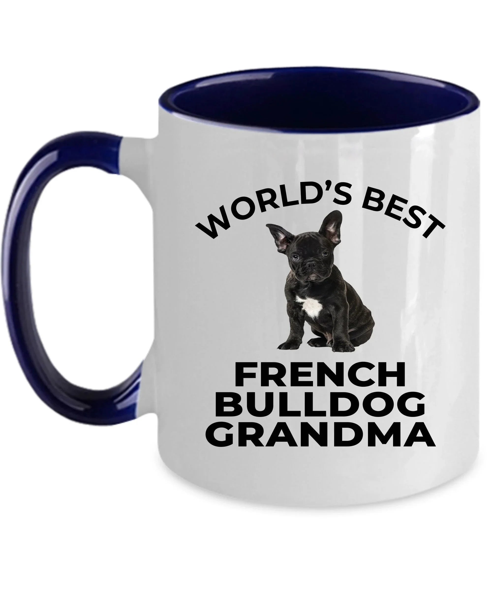 French Bulldog Grandma Puppy Dog Coffee Mug