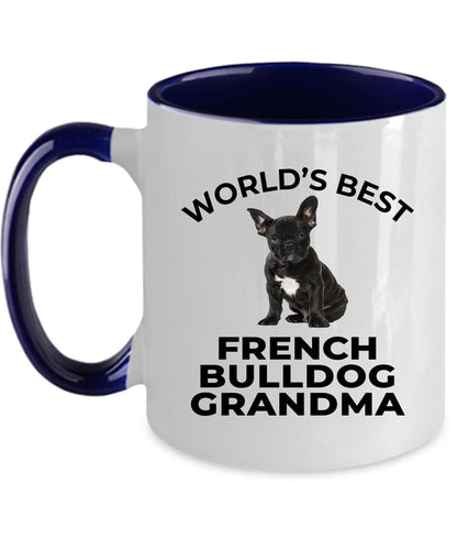 French Bulldog Grandma Puppy Dog Coffee Mug