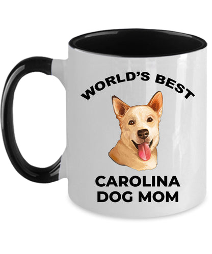 Carolina Best Dog Mom Custom Photo Coffee Mug - Mallard Moon Gift Shop