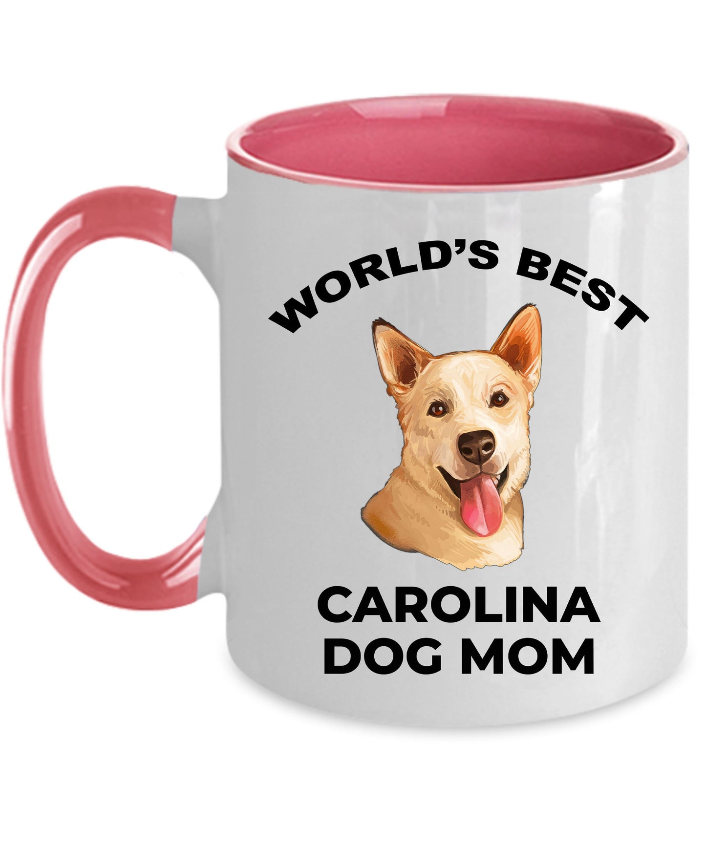Carolina Best Dog Mom Custom Photo Coffee Mug - Mallard Moon Gift Shop