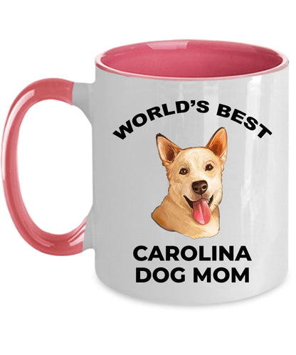 Carolina Best Dog Mom Custom Photo Coffee Mug - Mallard Moon Gift Shop