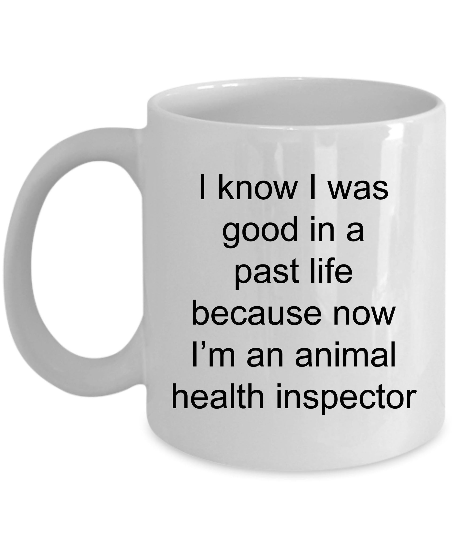 Animal Health Inspector Funny Ceramic Coffee Mug - Mallard Moon Gift Shop