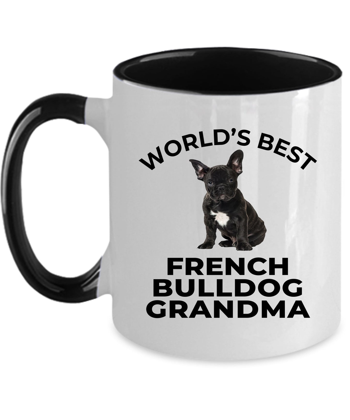 French Bulldog Grandma Puppy Dog Coffee Mug