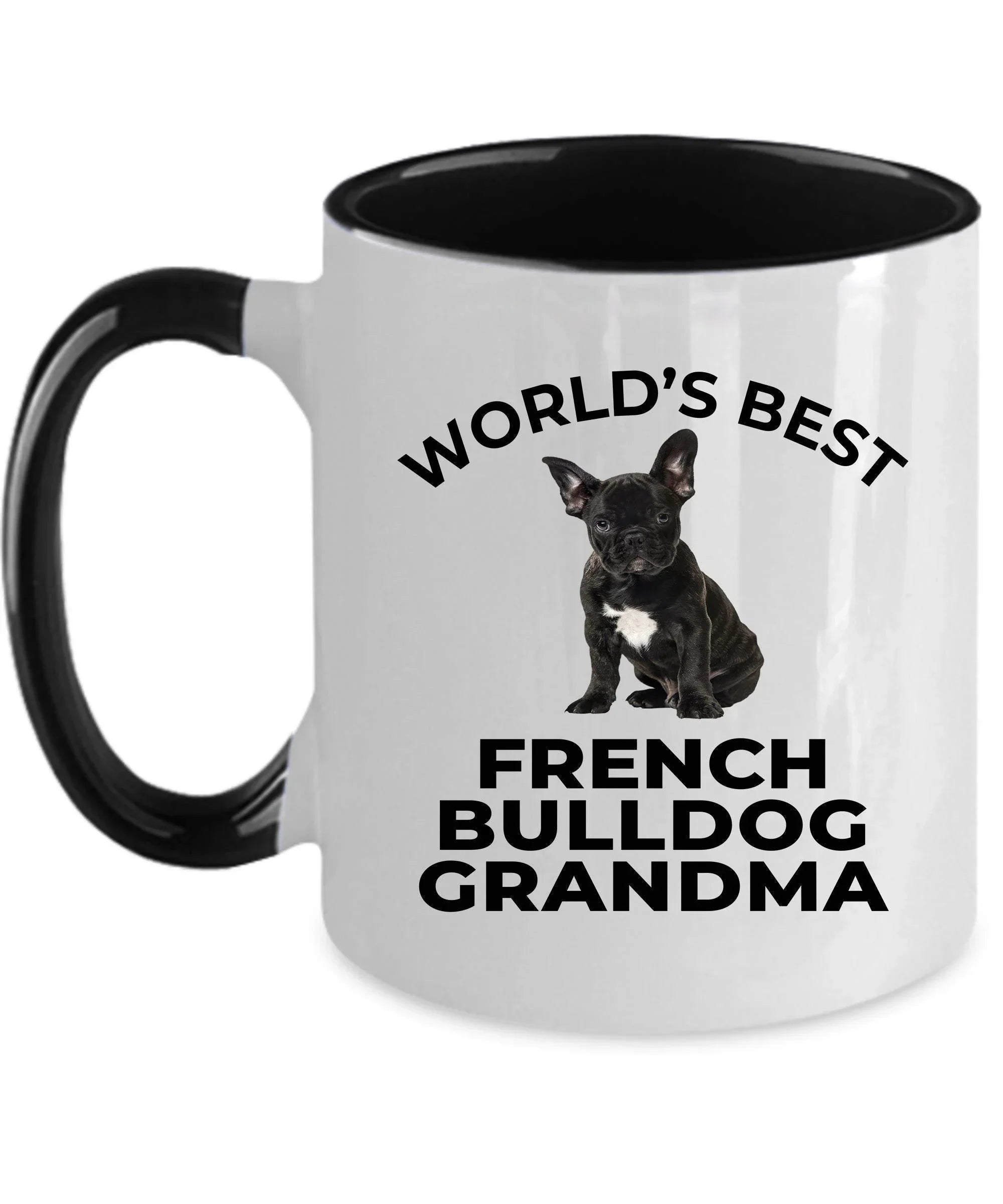 French Bulldog Grandma Puppy Dog Coffee Mug