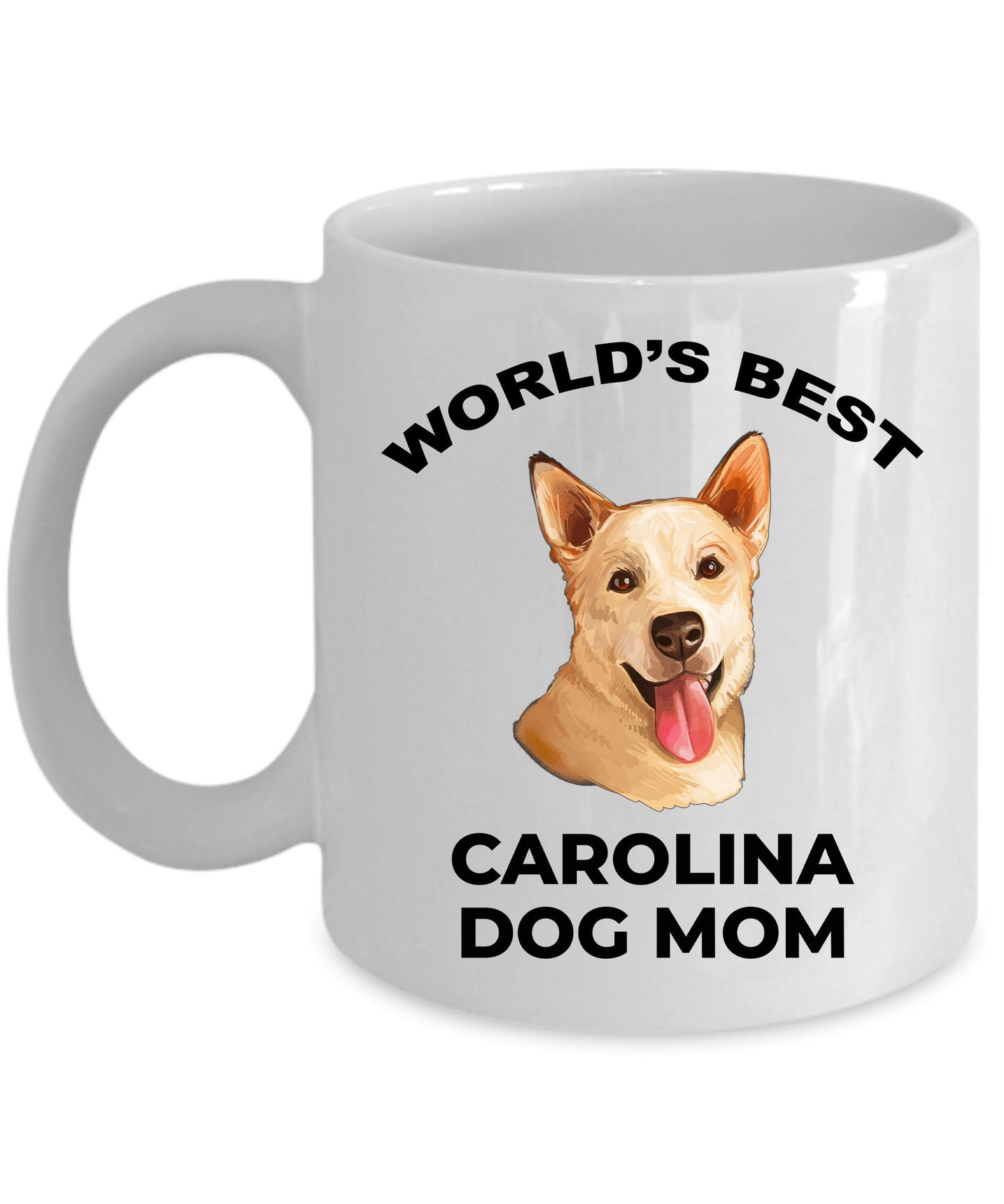 Carolina Best Dog Mom Custom Photo Coffee Mug - Mallard Moon Gift Shop