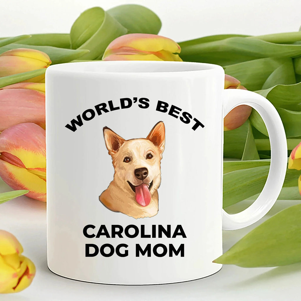 Carolina Best Dog Mom Custom Photo Coffee Mug