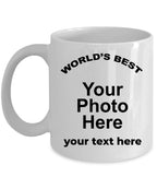Carolina Best Dog Mom Custom Photo Coffee Mug