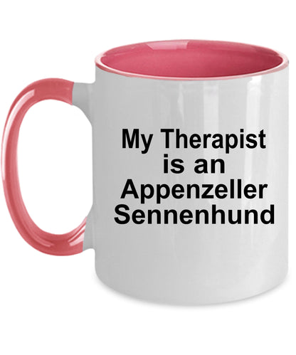 Appenzeller Sennenhund Dog Therapist Mug - Mallard Moon Gift Shop