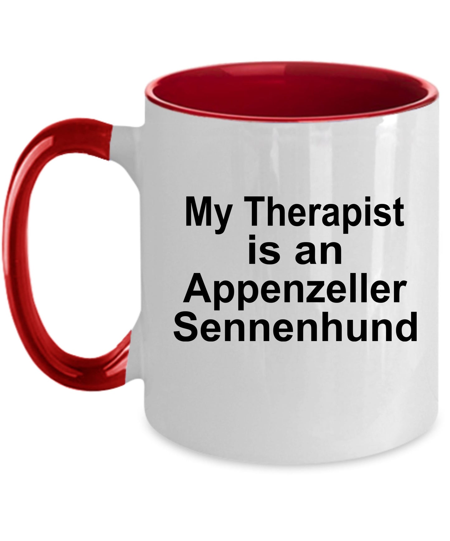 Appenzeller Sennenhund Dog Therapist Mug - Mallard Moon Gift Shop