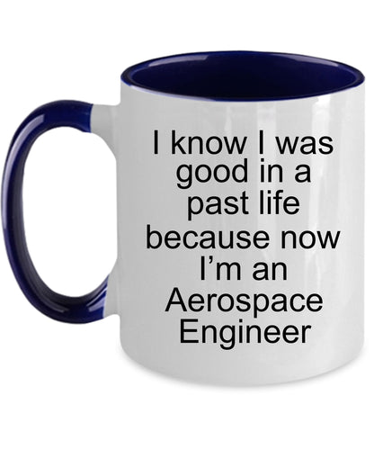 Aerospace Engineer Funny Custom Ceramic Coffee Mug - Mallard Moon Gift Shop