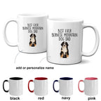 Best Ever Bernese Mountain Dog Dad Custom ceramic coffee mug