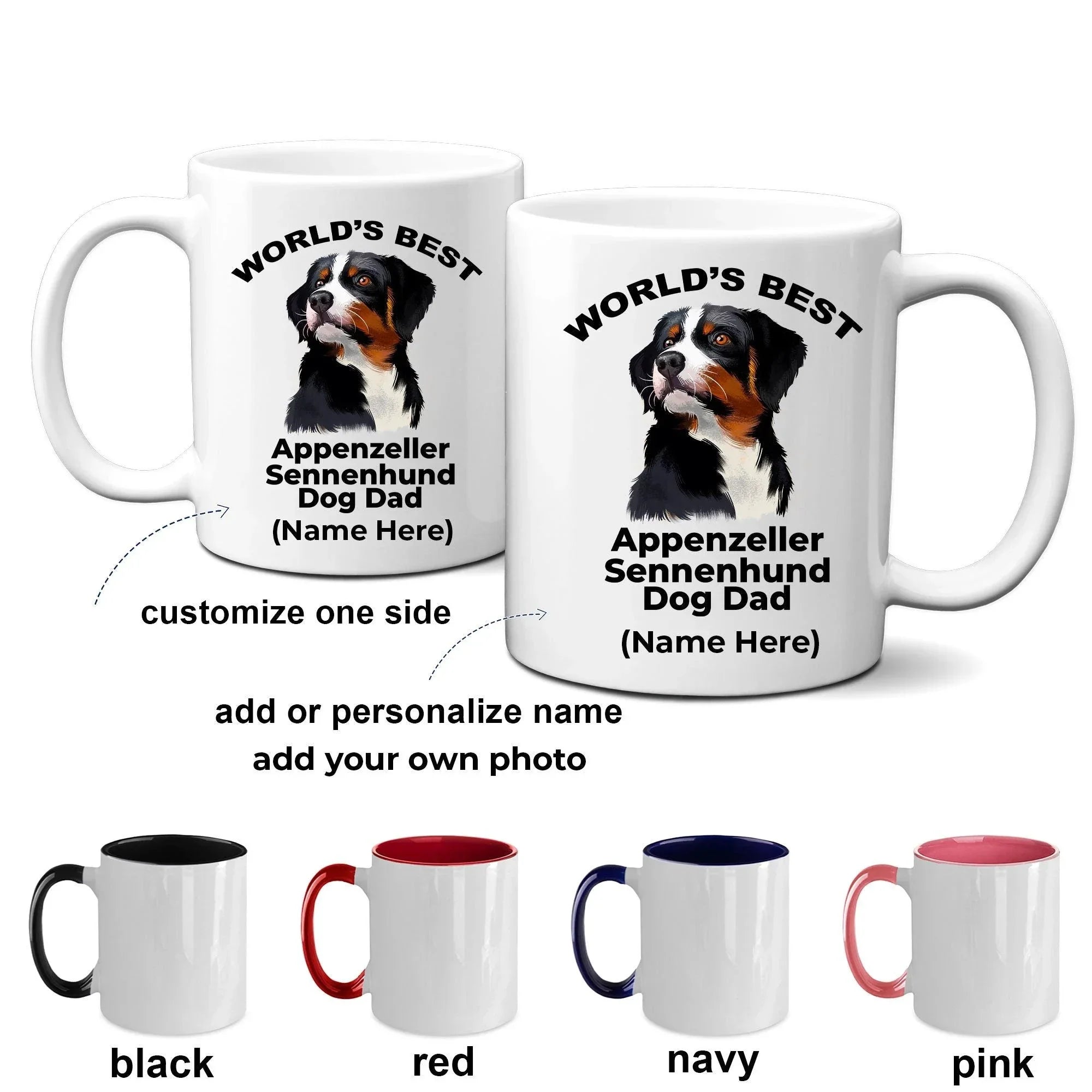 Appenzeller Sennenhund Best Dog Dad Coffee Mug