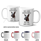 Best Ever Xoloitzcuintli Dog Dad Custom Ceramic Coffee Mug