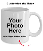 Best Ever Border Collie Dog Dad Custom Ceramic Coffee Mug