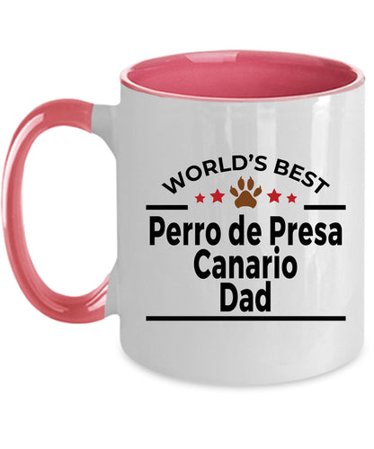 Basset Hound World's Best Dog Dad Custom Ceramic Mug - Mallard Moon Gift Shop