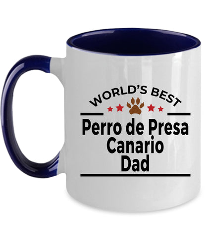 Basset Hound World's Best Dog Dad Custom Ceramic Mug - Mallard Moon Gift Shop