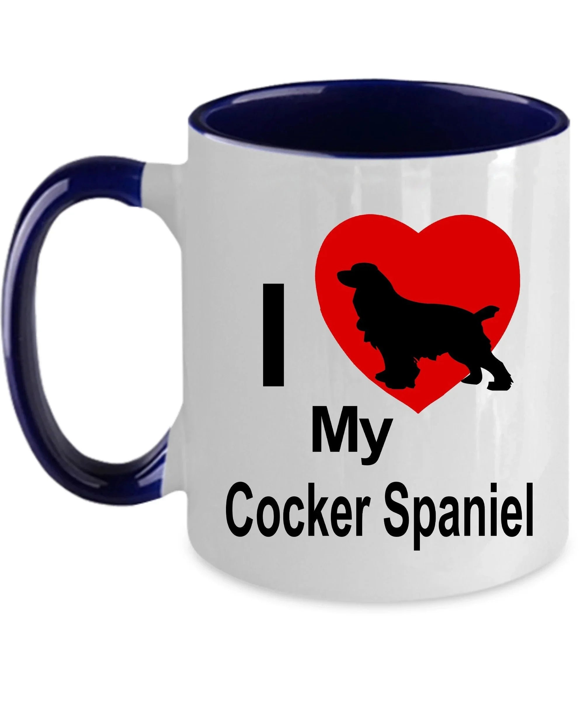 Cocker Spaniel Dog Lover Custom Ceramic Coffee Mug