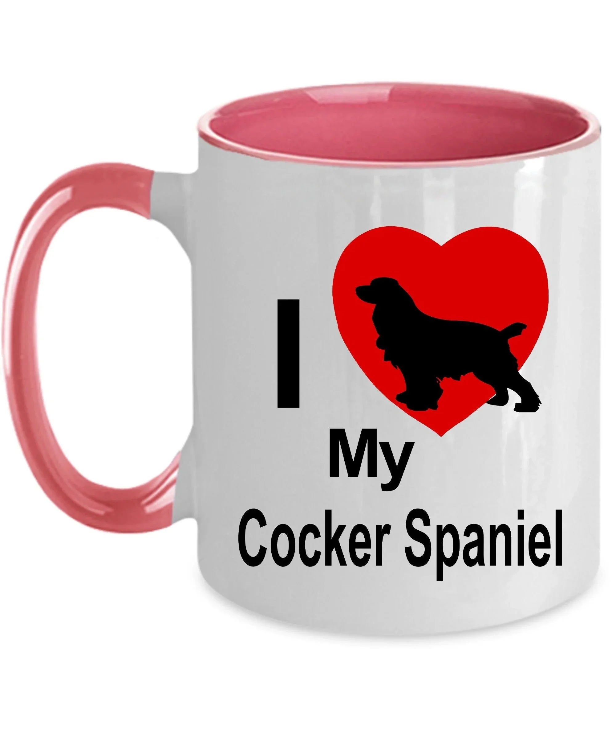 Cocker Spaniel Dog Lover Custom Ceramic Coffee Mug