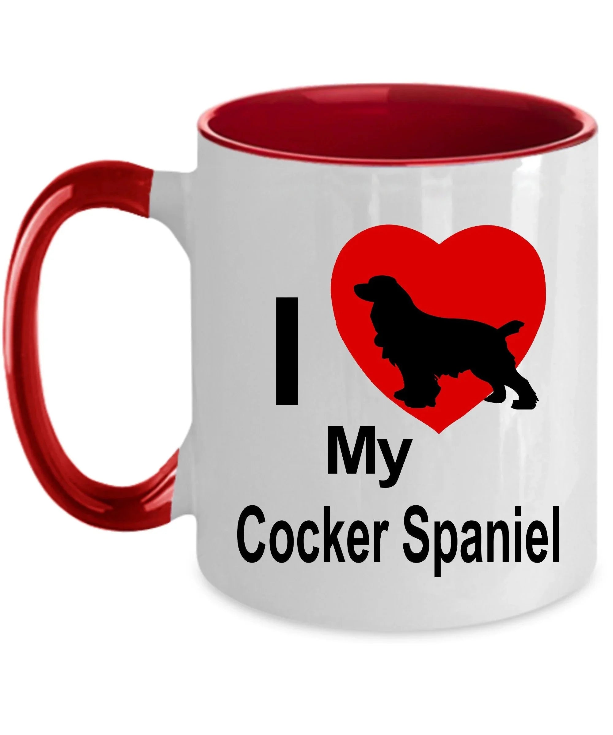 Cocker Spaniel Dog Lover Custom Ceramic Coffee Mug