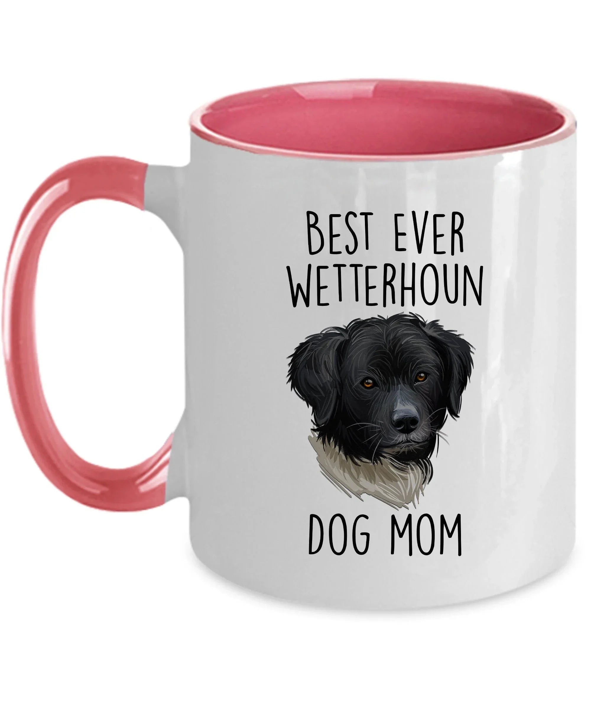 Best Ever Wetterhoun Dog Mom Ceramic Coffee Mug