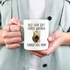 Best Ever Soft Coated Wheaten Terrier Dog Mom Custom Ceramic Coffee Mug