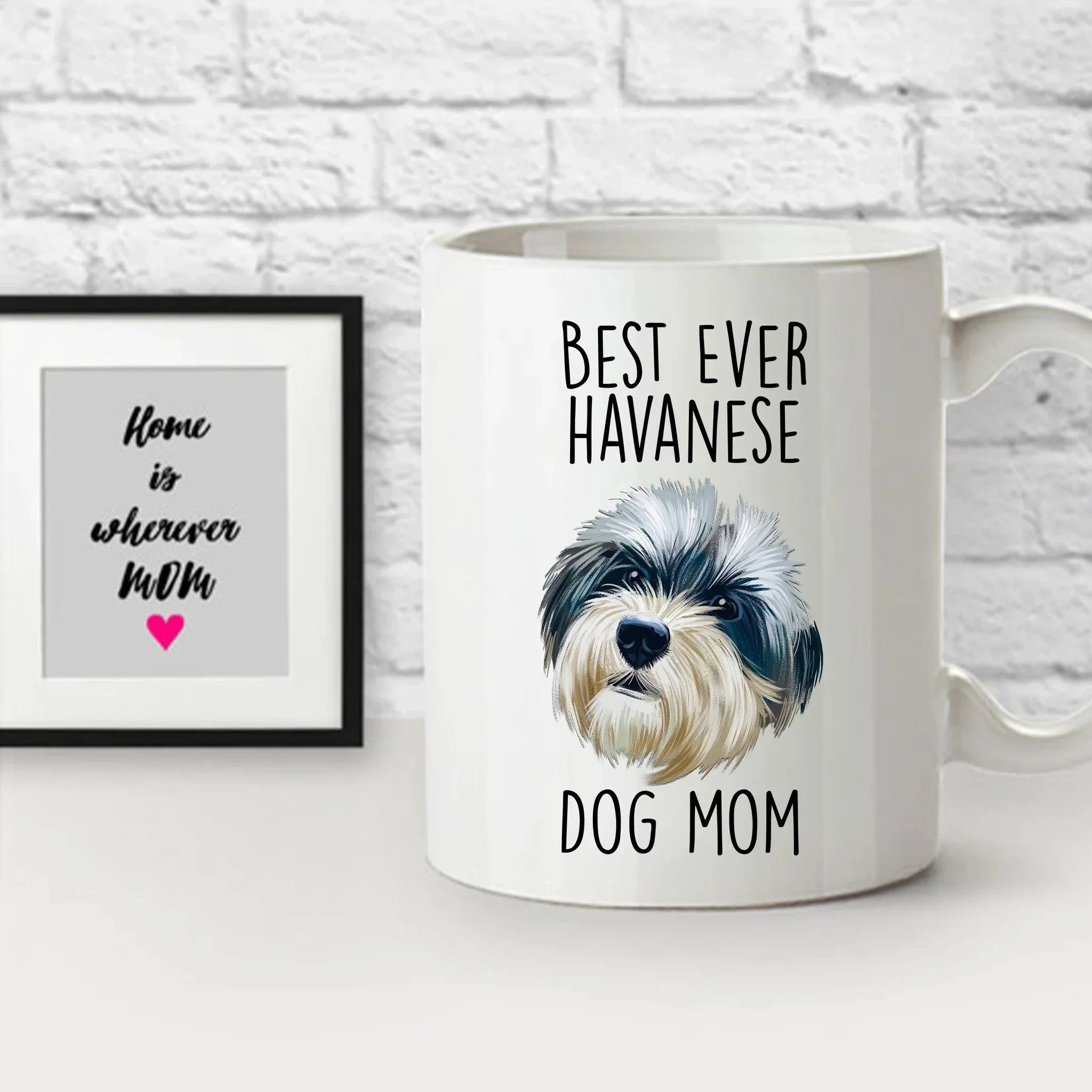 Best Ever Havanese Dog Mom Funny Custom Coffee Mug