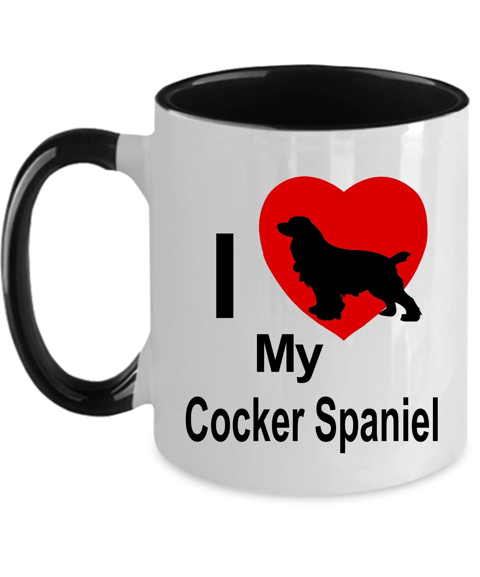 Cocker Spaniel Dog Lover Custom Ceramic Coffee Mug