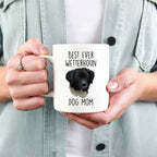 Best Ever Wetterhoun Dog Mom Ceramic Coffee Mug
