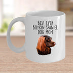 Boykin Spaniel Best Dog Mom Custom Ceramic Coffee Mug Birthday Father's Day