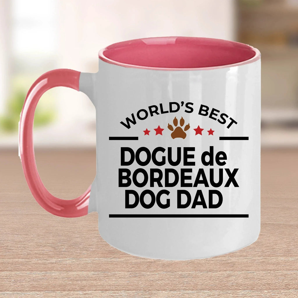 Dogue de Bordeaux Dog Dad Ceramic Coffee Mug