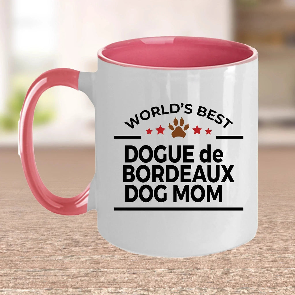 Dogue de Bordeaux Dog Mom Ceramic Coffee Mug