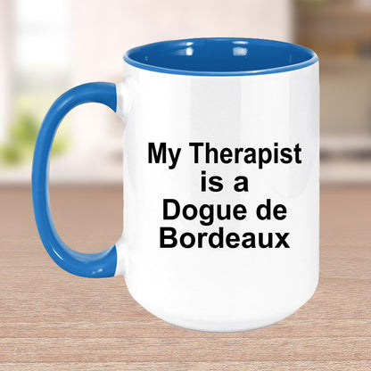 Dogue de Bordeaux Dog Therapist Mug - Mallard Moon Gift Shop